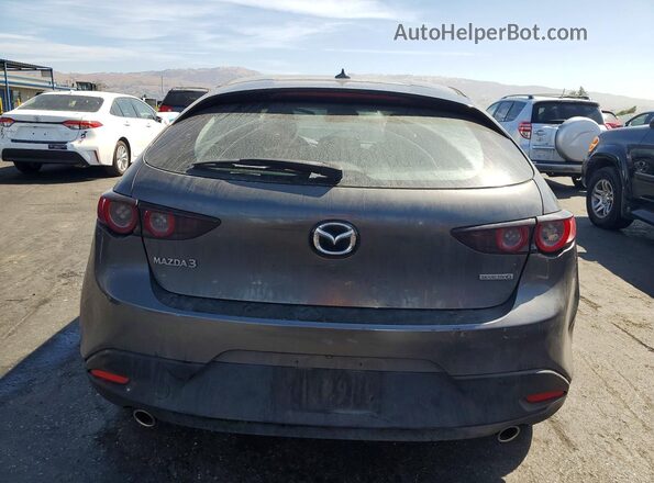 JM1BPAMM2K1120225 2019 MAZDA 3 Gray უკანა ხედი
