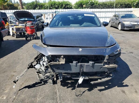 JM1BPAMM2K1120225 2019 MAZDA 3 Gray წინა ხედი