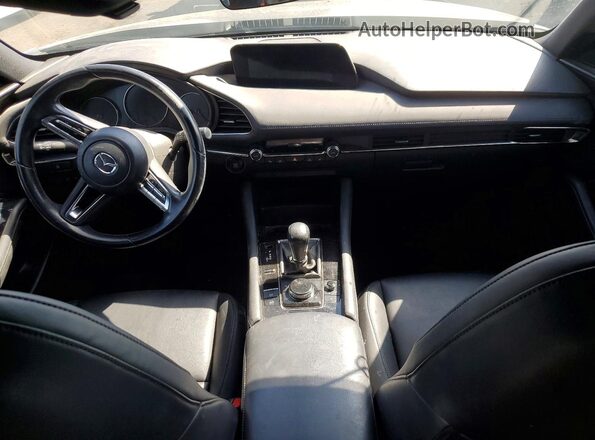 JM1BPAMM2K1120225 2019 MAZDA 3 Gray წინა პანელის ხედი