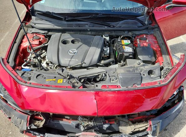 JM1BPAMM4K1119710 2019 MAZDA 3 Красный Вид задней части салона