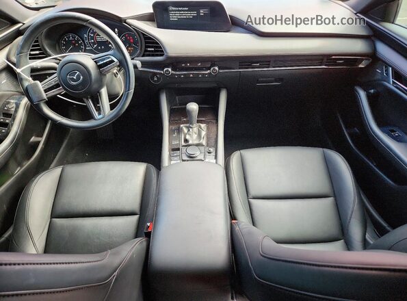 JM1BPAMM4K1119710 2019 MAZDA 3 Красный Вид панели приборов