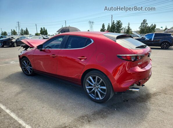 JM1BPAMM4K1119710 2019 MAZDA 3 Красный Задняя левая четверть
