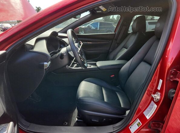 JM1BPAMM4K1119710 2019 MAZDA 3 Красный Вид салона спереди