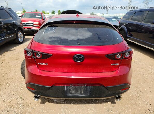 JM1BPAMM5K1142106 2019 MAZDA 3 Red Հետևի տեսք