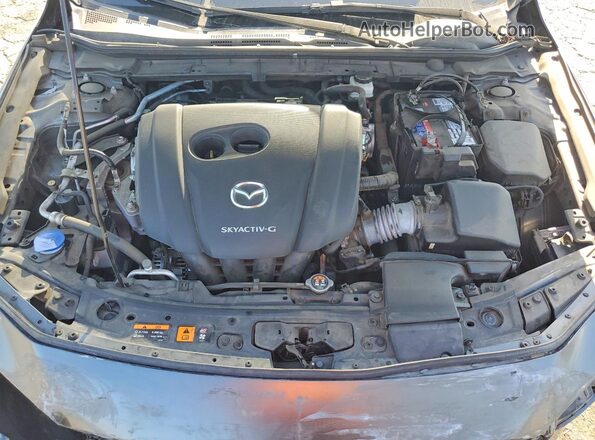 JM1BPAMM7L1158518 2020 MAZDA 3 Charcoal Вид задньої частини салону