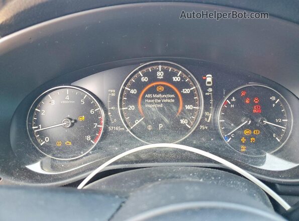 JM1BPAMM7L1158518 2020 MAZDA 3 Charcoal Вид щитка приладів