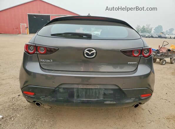JM1BPAMMXK1146099 2019 MAZDA 3 Gray უკანა ხედი