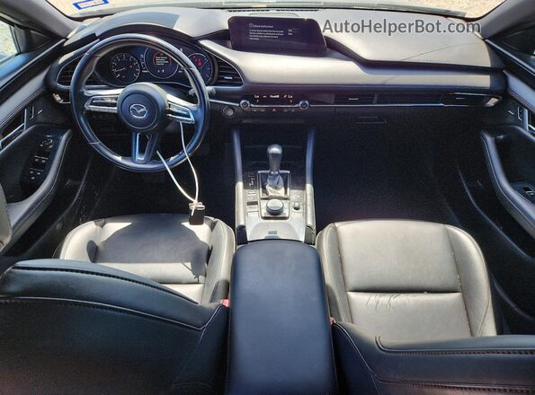 JM1BPAMMXK1146751 2019 MAZDA 3 Blue Dashboard view