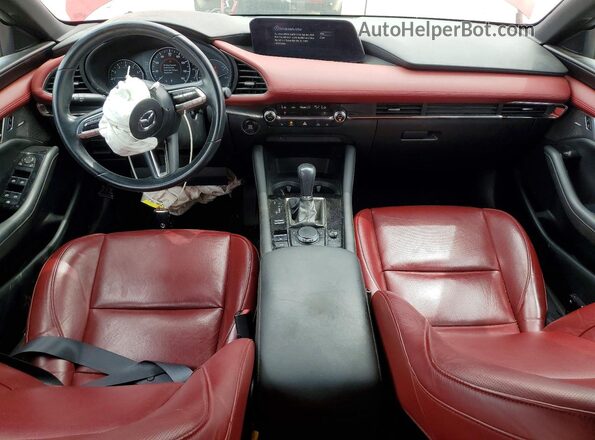 JM1BPANM3L1158451 2020 MAZDA 3 Красный Вид панели приборов