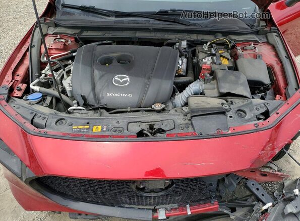JM1BPANM3L1158451 2020 MAZDA 3 Красный Вид задней части салона