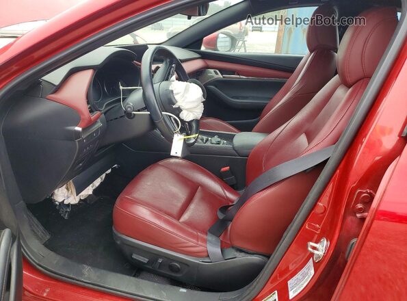JM1BPANM3L1158451 2020 MAZDA 3 Красный Вид салона спереди