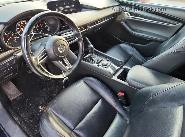 JM1BPANM3L1163441 2020 MAZDA 3 Blue Առջևի վահանակի տեսք