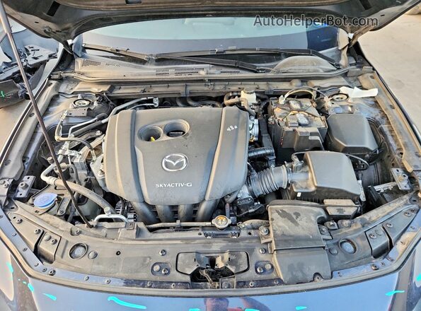 JM1BPANM3L1163441 2020 MAZDA 3 Blue Սալոնի հետևի տեսք