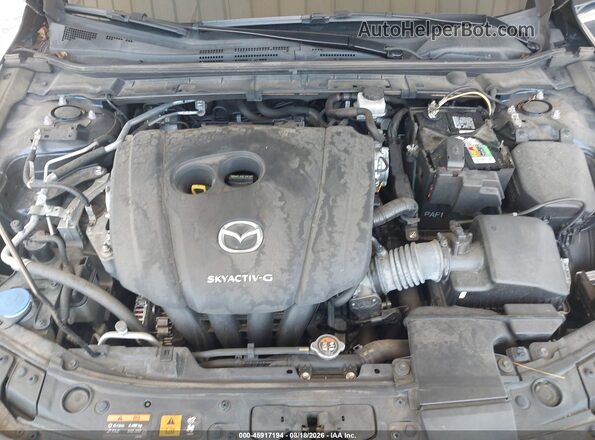 JM1BPBAM5K1146652 2019 MAZDA 3 Blue Widok z tyłu