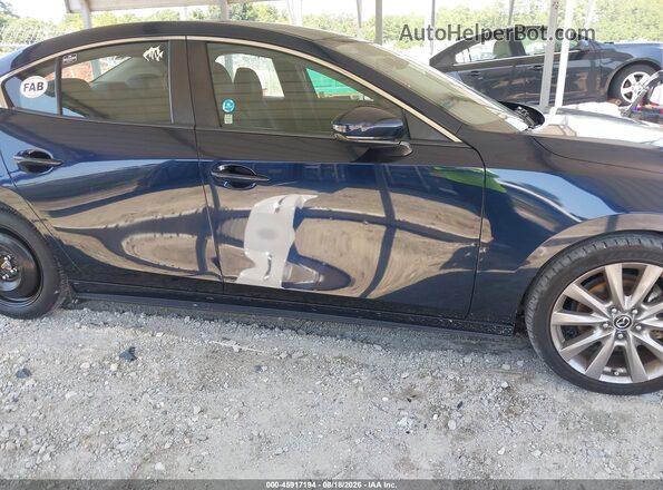 JM1BPBAM5K1146652 2019 MAZDA 3 Blue Widok wnętrza z tyłu