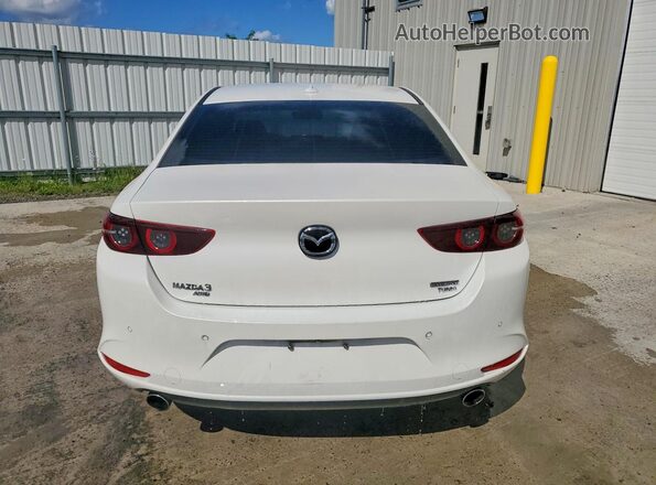 JM1BPBAY0M1311173 2021 MAZDA 3 White უკანა ხედი