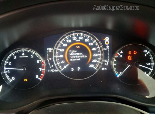 JM1BPBAY0M1311173 2021 MAZDA 3 White ხელსაწყოთა პანელის ხედი