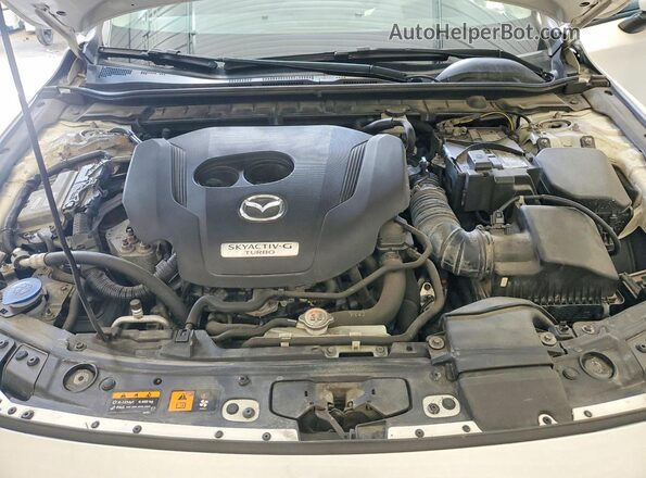JM1BPBAY0M1311173 2021 MAZDA 3 White უკანა სალონის ხედი