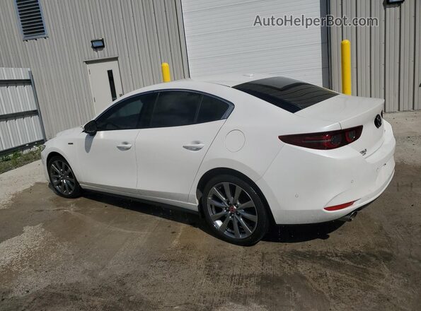 JM1BPBAY0M1311173 2021 MAZDA 3 White VIN კოდის სტიკერის ხედი