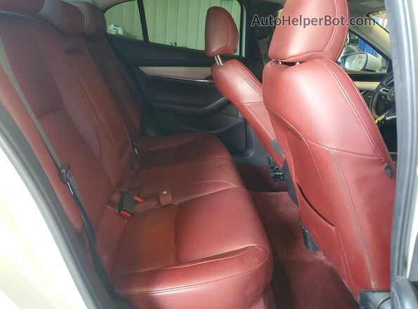 JM1BPBAY0M1311173 2021 MAZDA 3 White უკანა სავარძლების ხედი