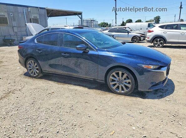JM1BPBCL4M1345795 2021 MAZDA 3 Синий Передняя правая четверть