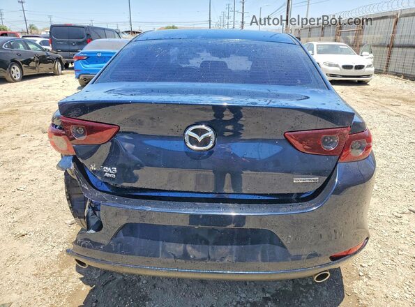 JM1BPBCL4M1345795 2021 MAZDA 3 Синий Вид сзади