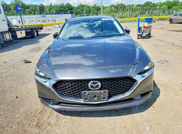 JM1BPBCL7M1330546 2021 MAZDA 3 Gray Front view