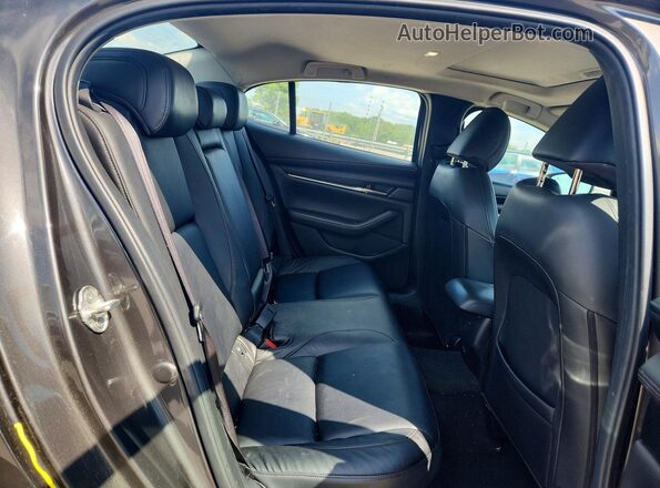 JM1BPBCL7M1330546 2021 MAZDA 3 Gray Rear seats view