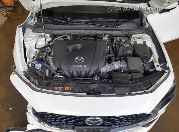 JM1BPBCLXM1306192 2021 MAZDA 3 White Սալոնի հետևի տեսք