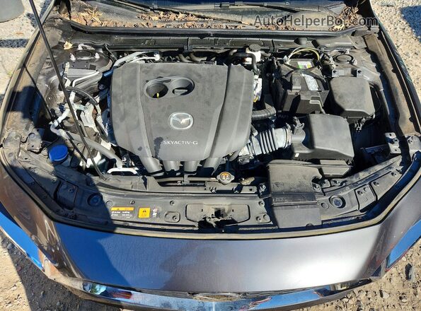JM1BPBCM1L1167352 2020 MAZDA 3 Charcoal Widok wnętrza z tyłu