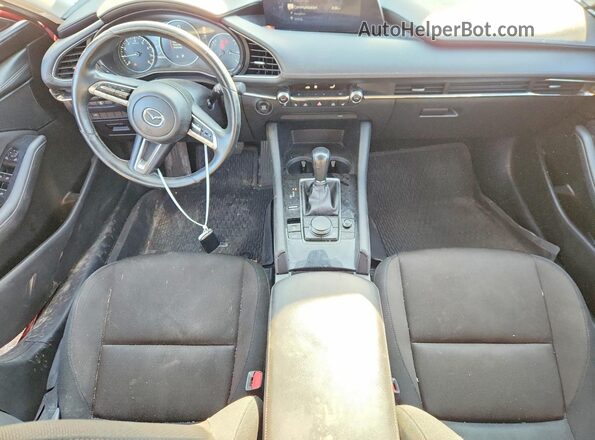 JM1BPBCM7K1140414 2019 MAZDA 3 Red Dashboard view