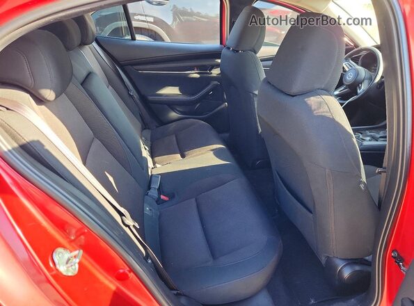 JM1BPBCM7K1140414 2019 MAZDA 3 Red Rear seats view