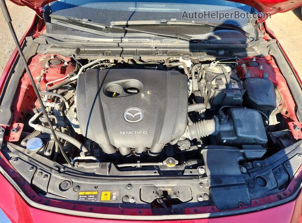 JM1BPBCM7K1140414 2019 MAZDA 3 Red Rear interior view