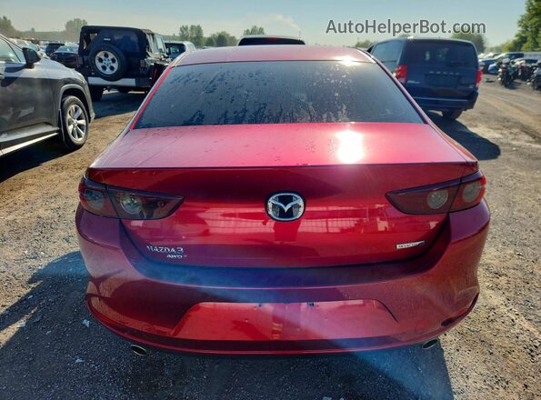 JM1BPBCM7K1140414 2019 MAZDA 3 Red Rear view