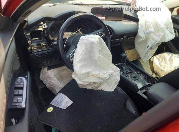 JM1BPBEM6K1125061 2019 MAZDA 3 Red Widok deski rozdzielczej