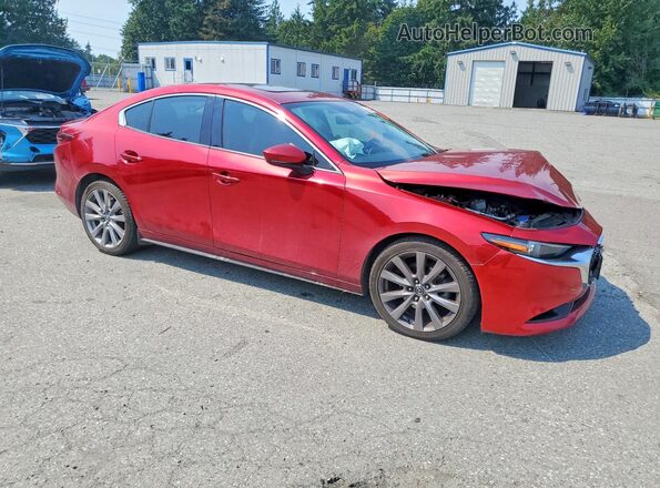 JM1BPBEM6K1125061 2019 MAZDA 3 Red Przód prawy