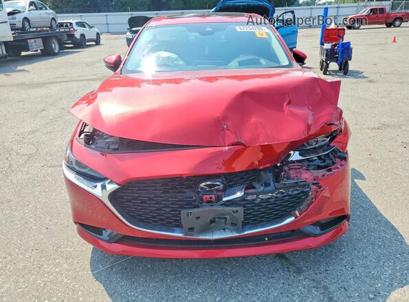 JM1BPBEM6K1125061 2019 MAZDA 3 Red Widok z przodu