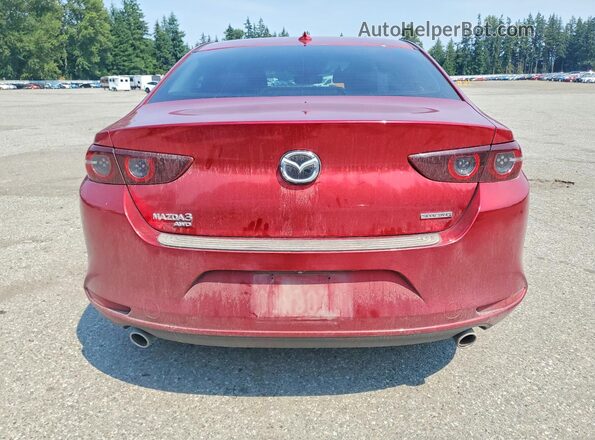 JM1BPBEM6K1125061 2019 MAZDA 3 Red Widok z tyłu