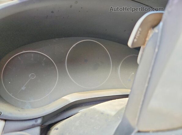JM1BPBEY5M1316668 2021 MAZDA 3 White Instrument cluster view