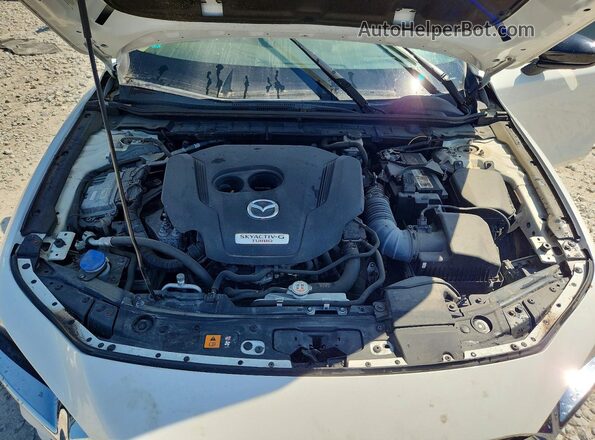 JM1BPBEY5M1316668 2021 MAZDA 3 White Rear interior view