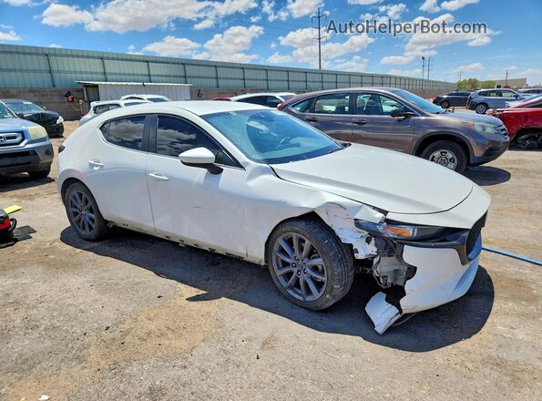 JM1BPBJM2K1125189 2019 MAZDA 3 White Delantero derecho