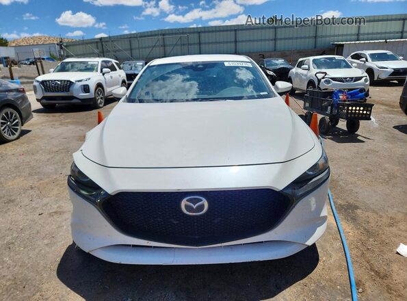 JM1BPBJM2K1125189 2019 MAZDA 3 White Vista frontal