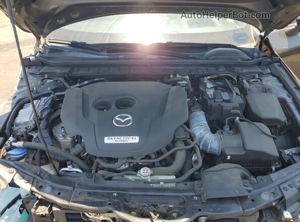 JM1BPBJY1P1607386 2023 MAZDA 3 Charcoal Вид задньої частини салону