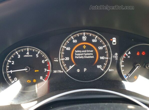 JM1BPBJY1P1607386 2023 MAZDA 3 Charcoal Вид щитка приладів