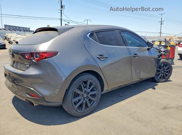 JM1BPBJY1P1607386 2023 MAZDA 3 Charcoal Задня права чверть