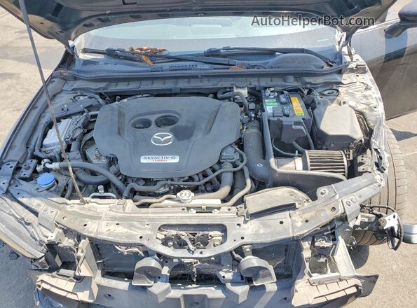JM1BPBJY2M1343591 2021 MAZDA 3 Black Vista interior trasera