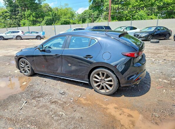 JM1BPBKL7M1313392 2021 MAZDA 3 Black Trasero izquierdo