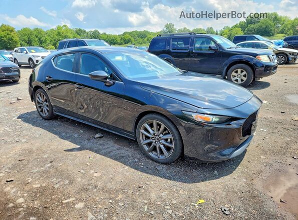 JM1BPBKL7M1313392 2021 MAZDA 3 Black Delantero derecho