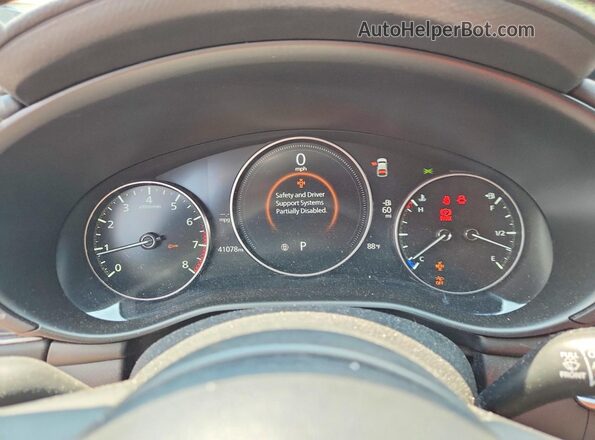 JM1BPBKL7M1313392 2021 MAZDA 3 Black Vista del cuadro de instrumentos