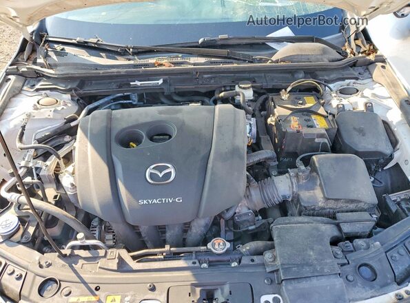 JM1BPBLM1L1158814 2020 MAZDA 3 White უკანა სალონის ხედი